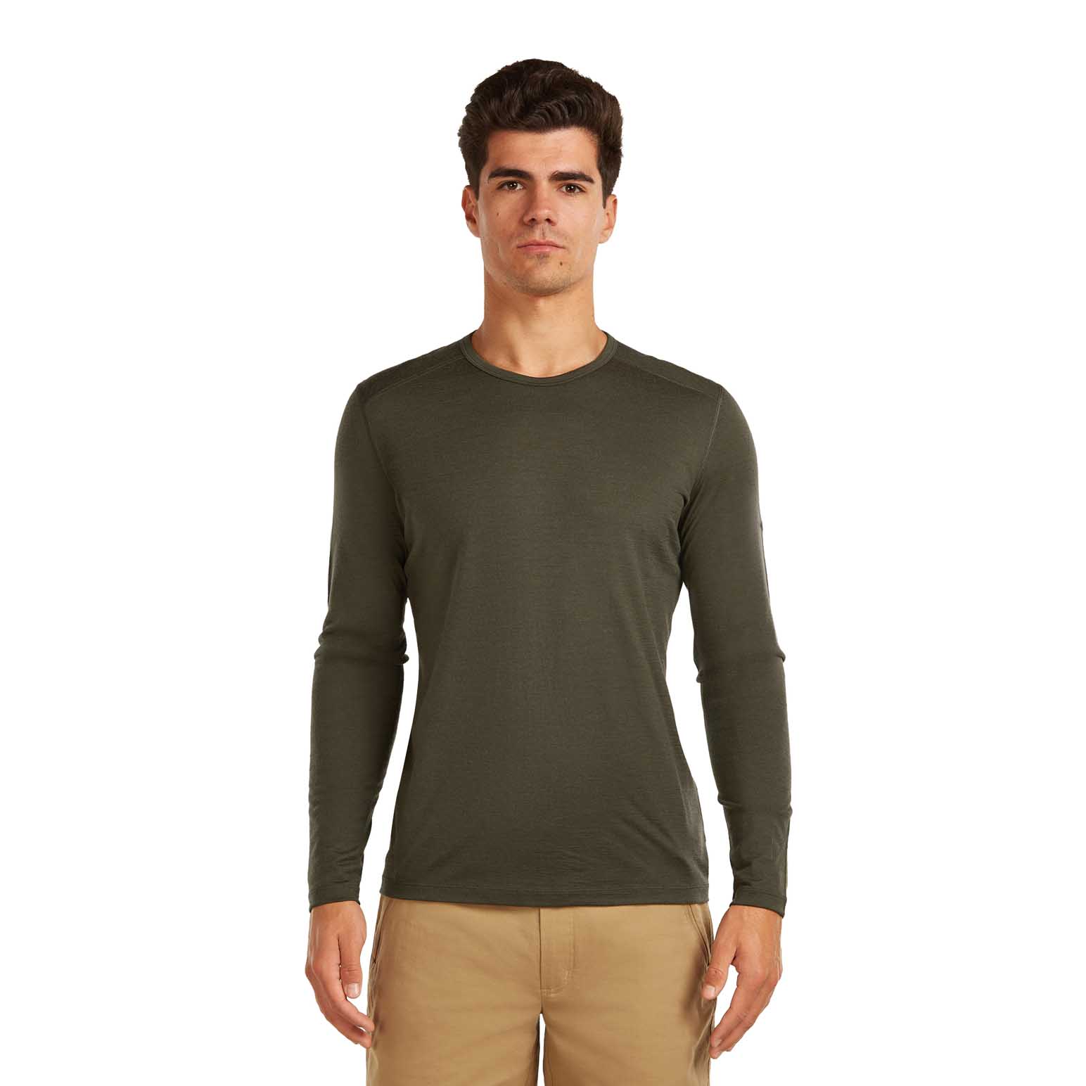 Icebreaker Mens 200 Oasis LS Crewe